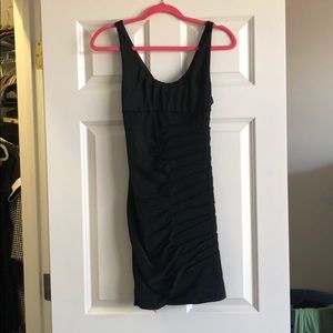 Bebe black mini dress